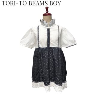 ビームスボーイ(BEAMS BOY)の【TORI-TO】BEAMS BOY コラボブラウス　トリト　ビームス(シャツ/ブラウス(半袖/袖なし))