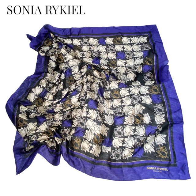 レディースSONIA RYKIEL ソニアリキエル 100%シルク ドレス レース