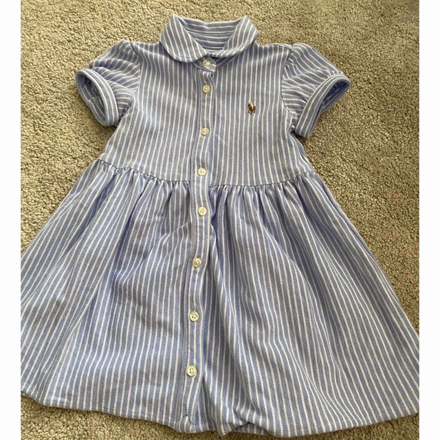 POLO RALPH LAUREN(ポロラルフローレン)のラルフローレン　キッズワンピース　80 キッズ/ベビー/マタニティのベビー服(~85cm)(ワンピース)の商品写真