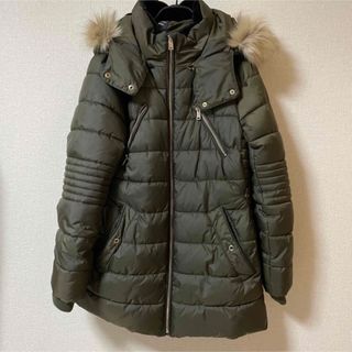 ZARA ダウン ダウンコート モコモコ ファー