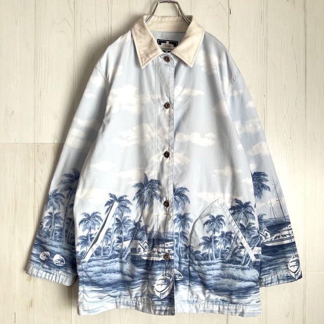 使い勝手の良い】 LAUREN RALPH LAUREN / カバーオール 乗馬柄
