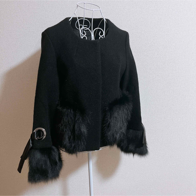SCOT CLUB - FENNEL(フェンネル) ファーポケットショートコートの通販