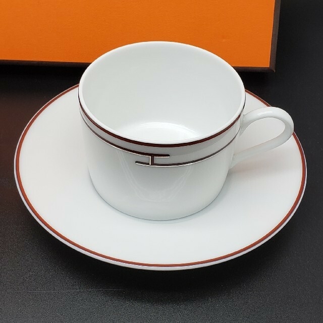 エルメス リズム カップ&ソーサー ペアセット - 食器