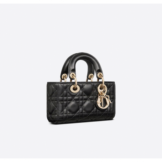 Christian Dior(クリスチャンディオール)の新品 定価以下 ディオール LADY D-JOY マイクロバッグ ブラック レディースのバッグ(ショルダーバッグ)の商品写真