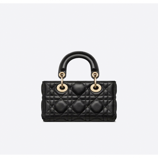 Christian Dior(クリスチャンディオール)の新品 定価以下 ディオール LADY D-JOY マイクロバッグ ブラック レディースのバッグ(ショルダーバッグ)の商品写真