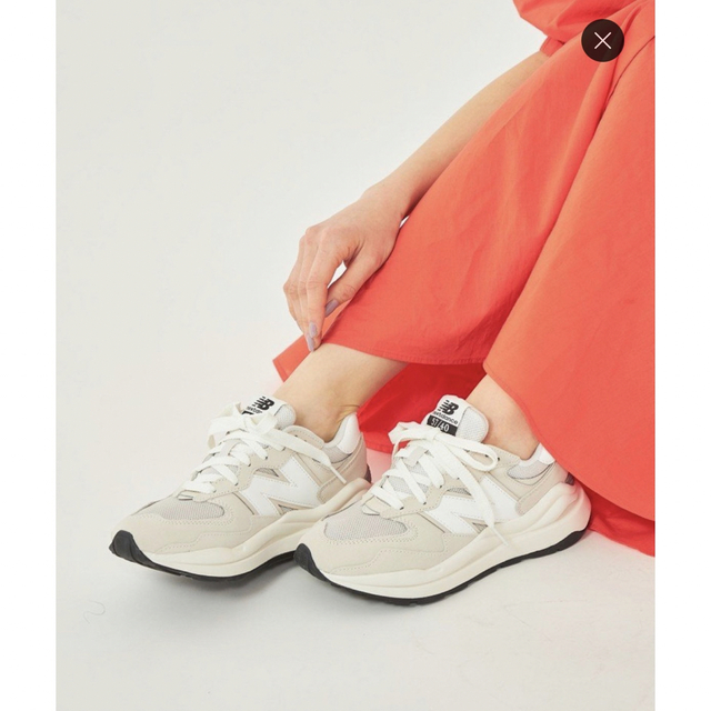 New Balance M5740 スニーカー ベージュ 公式ウェブストアで