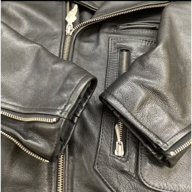 Harley Davidson(ハーレーダビッドソン)のHARLEY-DAVIDSONメンズ レザージャケット メンズのジャケット/アウター(レザージャケット)の商品写真