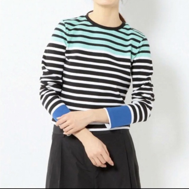 取扱店舗限定アイテム アレキサンダーワン 長袖tシャツ ボーダー