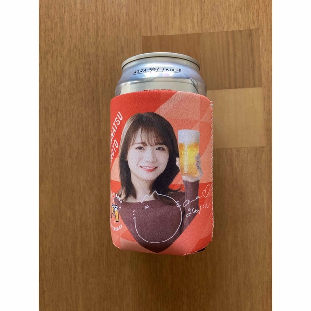 クリアアサヒ　乃木坂オリジナル缶ホルダー エンタメ/ホビーのコレクション(ノベルティグッズ)の商品写真