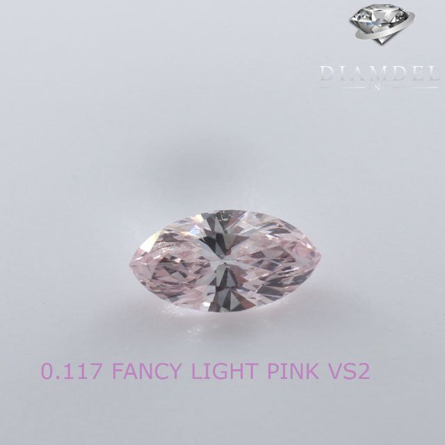 ピンクダイヤモンドルース/ F.LIGHT PINK/ 0.117 ct.の+inforsante.fr