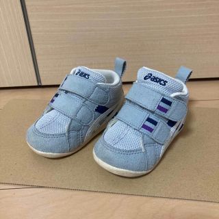 アシックス(asics)のasics ベビー　13センチ　グレー(スニーカー)