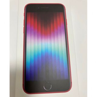 アイフォーン(iPhone)のiPhoneSE3 64GB レッド(スマートフォン本体)