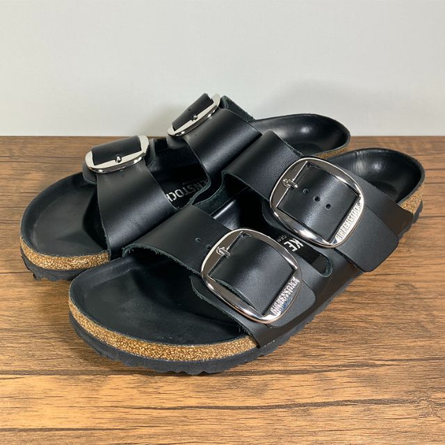 BIRKENSTOCK - 美品 ビルケンシュトック アリゾナ シルバー 銀 ビッグ