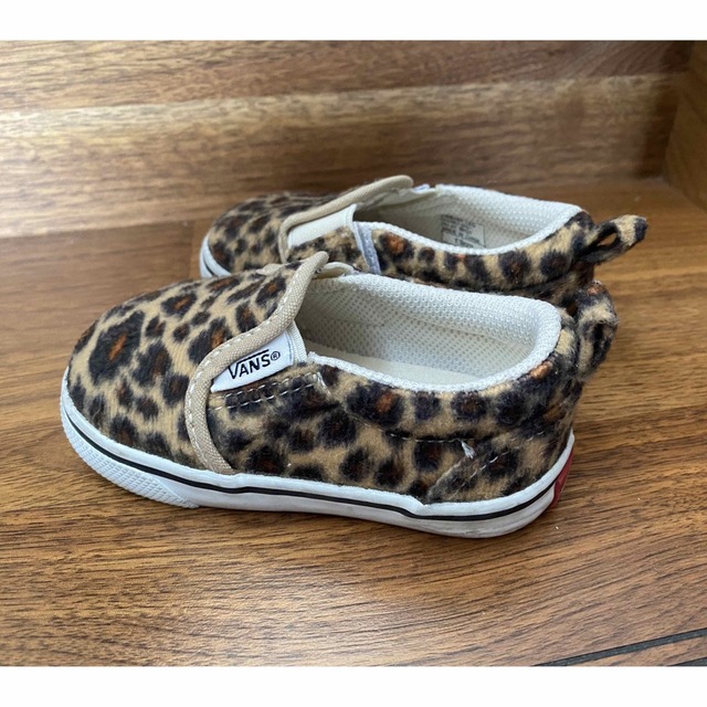 VANS(ヴァンズ)のvans★レオパード柄スリッポン キッズ/ベビー/マタニティのベビー靴/シューズ(~14cm)(スリッポン)の商品写真