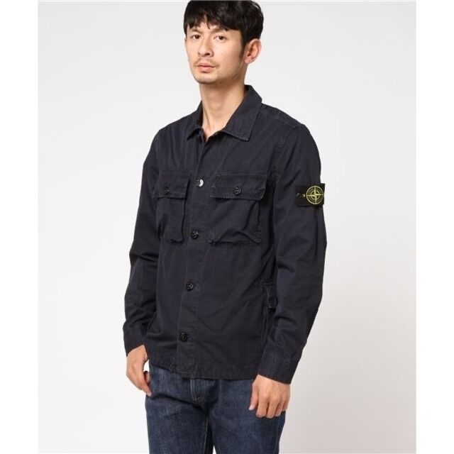 シャイニングゴールデン stone island 20SS シャツジャケット - 通販