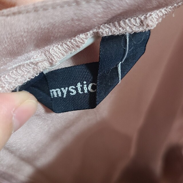 mystic(ミスティック)のmystic　あいのり桃着用　ペプラムカットソー レディースのトップス(シャツ/ブラウス(長袖/七分))の商品写真