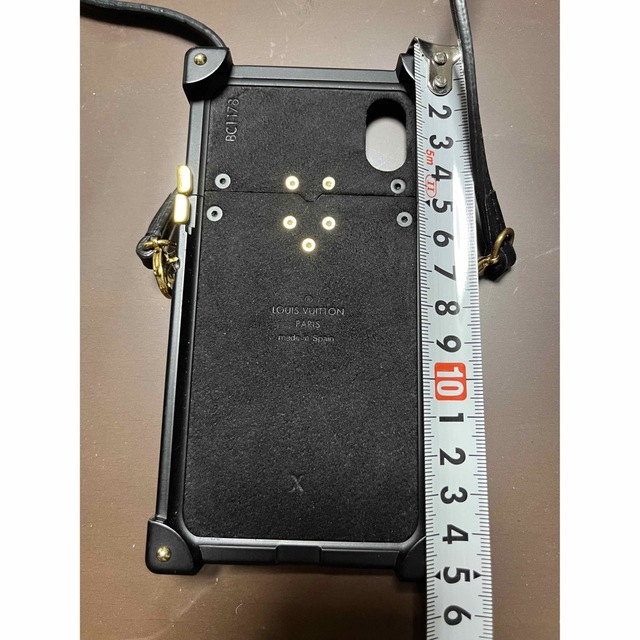 LOUIS VUITTON(ルイヴィトン)のLOUIS VUITTON iPhone X ケース ゴールド金具 モノグラム スマホ/家電/カメラのスマホアクセサリー(iPhoneケース)の商品写真