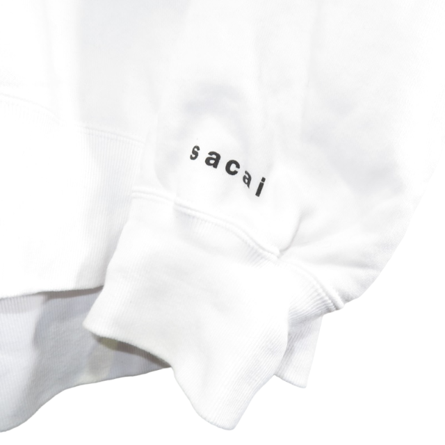 SACAI Einstein Hoodie White