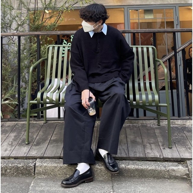 GU beautiful people タックワイドパンツ - スラックス GU beautiful people タックワイドパンツ - スラックス