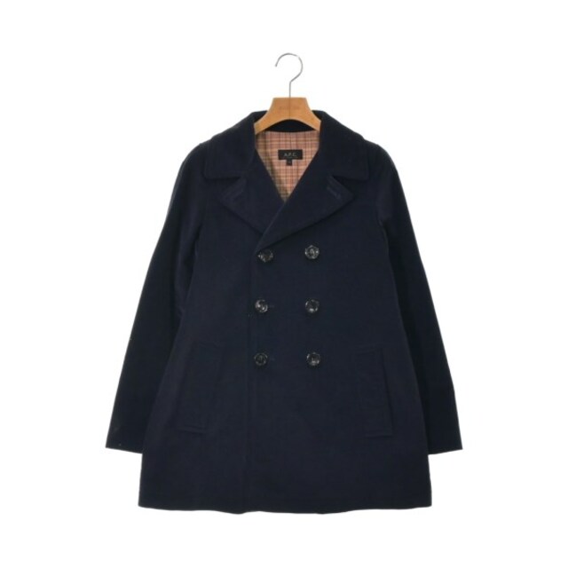 A.P.C. アーペーセー コート(その他) S 紺 | www.fleettracktz.com