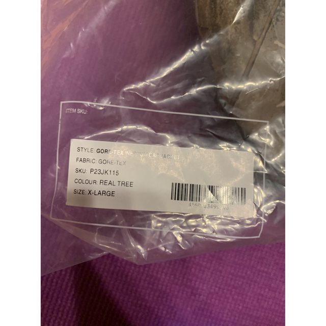 PALACE - PALACE GoreTex Infinium Cap Jacket XLの通販 by やーまん's