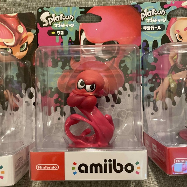 amiibo スプラトゥーン トリプルセット タコガール / タコ amiibo スプラトゥーン トリプルセット タコガール / タコ
