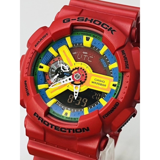 G-SHOCK GA-110FC-1ADR クレジーカラー