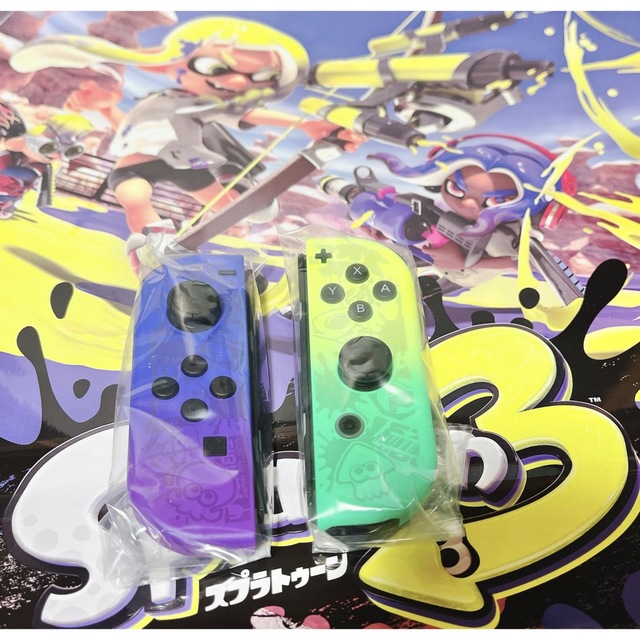 ジョイコン スプラトゥーン3 LR スイッチ nintendo switch ②