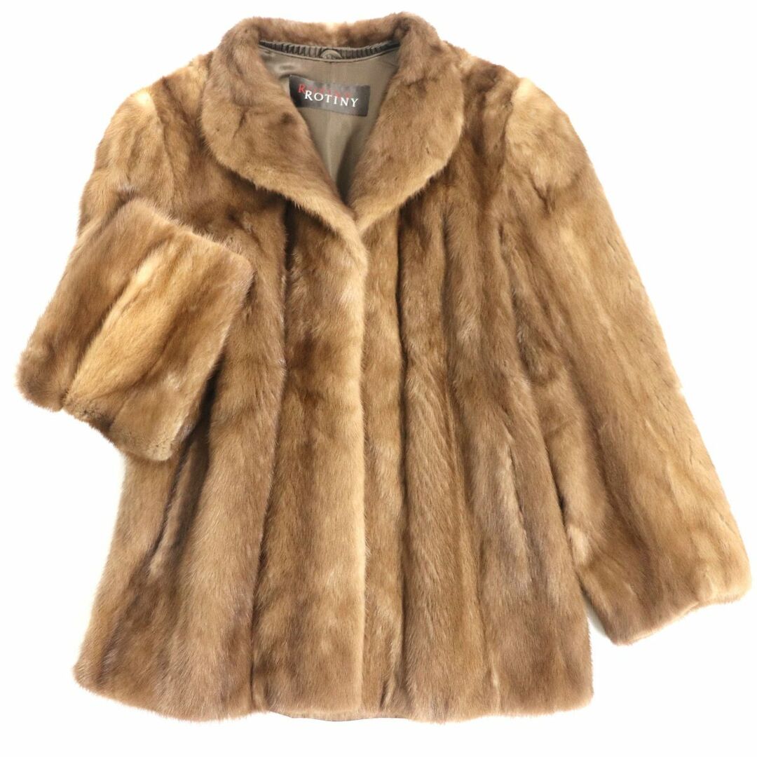得価最安値】 毛並み美品○ ROTINY ロティニー MINK ミンク 本毛皮