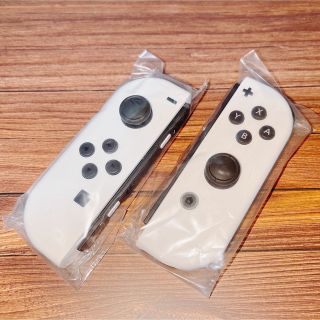 ◆新品/未使用 ◆ジョイコンLRホワイト ◆Switch純正Joy-Con