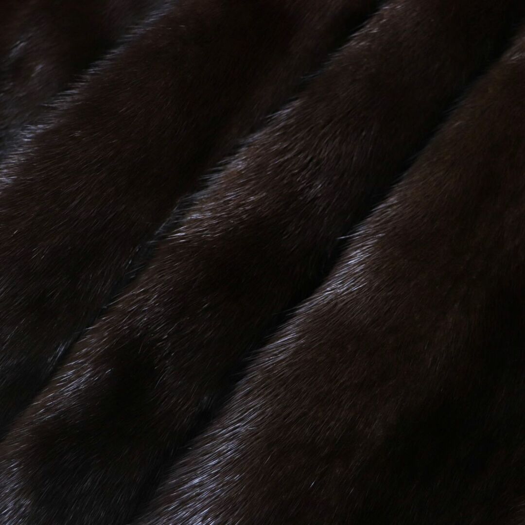 çŸåâŒJINDO SAGA MINK ãµã¬ãã³ã¯ æ¬æ¯ç®ã³ãŒã ããŒã¯ãã©ãŠã³ æ¯è³ªè¶ããã»æããâ - 3