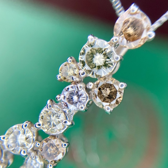 専用です』天然無処理ピンク×イエロー×ブラウン ダイヤモンド 計1.50ct