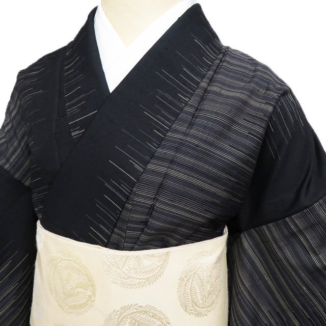 紬 着物 単衣 身丈157cm 裄64.5cm M A830-11 紬 着物 単衣 身丈157cm 裄64.5cm M A830-11