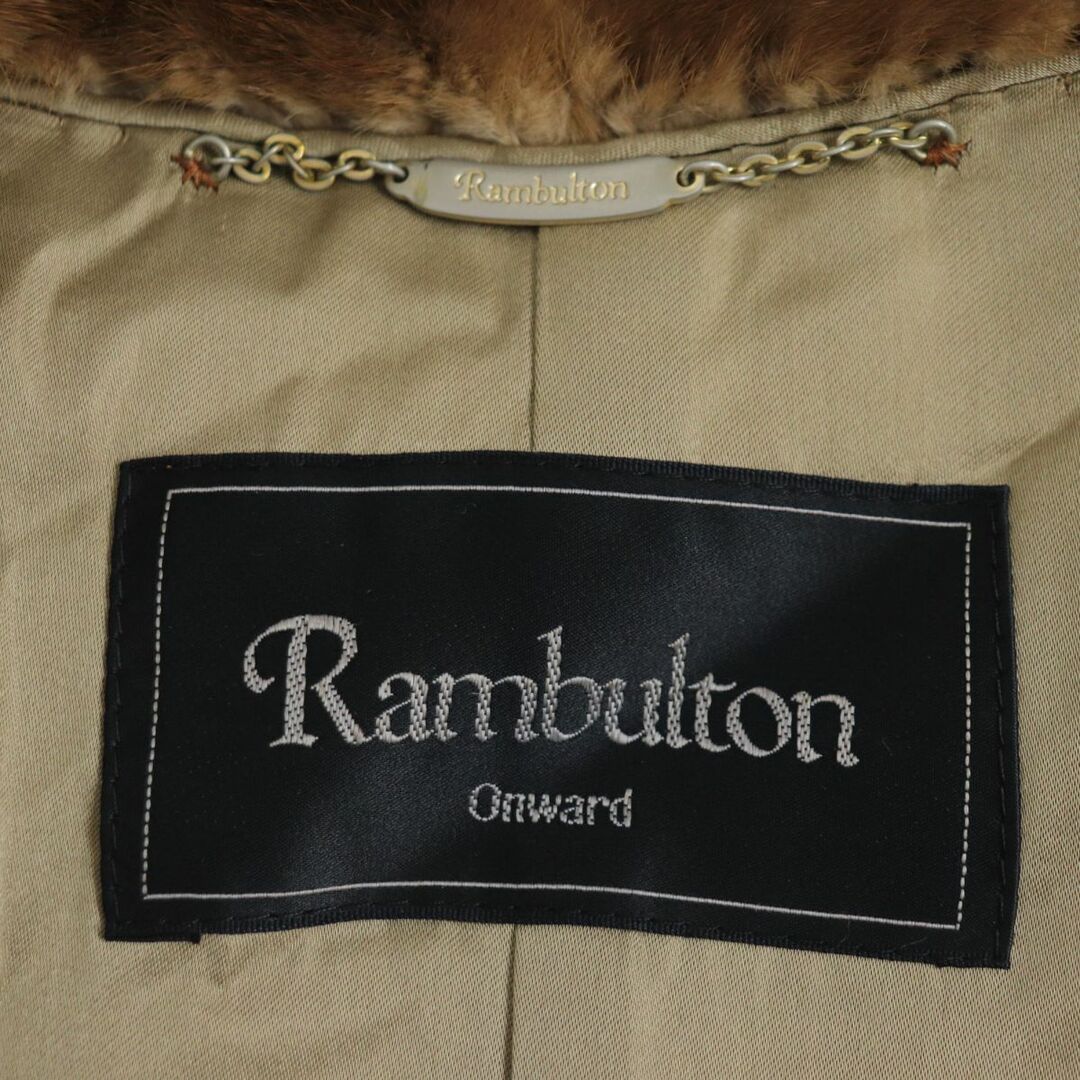 毛並み極美品▽Rambulton(ONWARD) ランブルトン(オンワード) MINK 