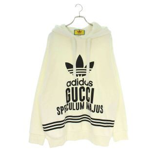 グッチ(Gucci)のグッチ ×アディダス adidas  717427 XJEXK アディダスコラボプルオーバーパーカー メンズ L(パーカー)