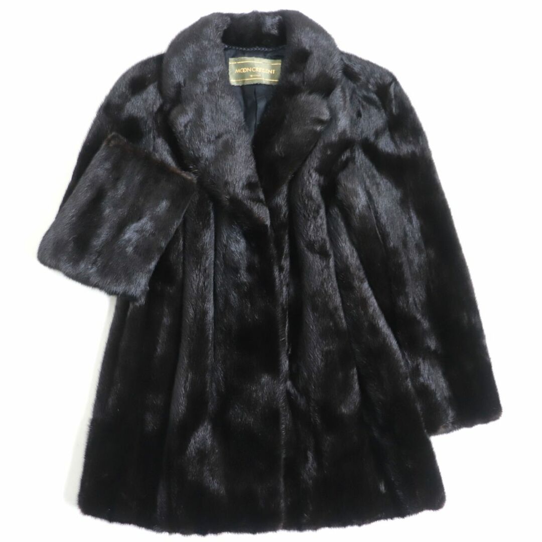 moon bat fur ムーンバット 毛皮コート ラビットファー ブラウン系