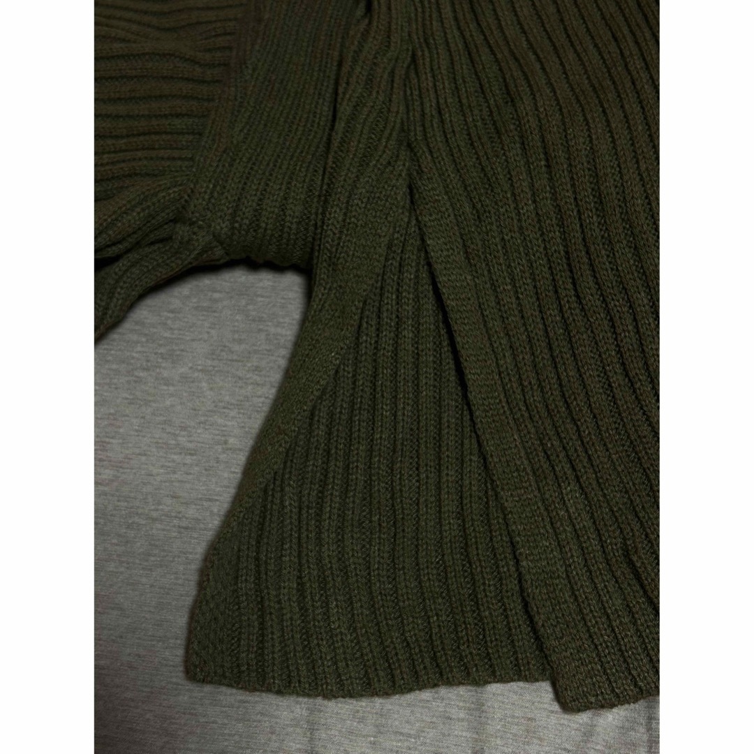 lawgy(ラウジー)のamiur "bicolor accent knit ops" レディースのワンピース(ロングワンピース/マキシワンピース)の商品写真