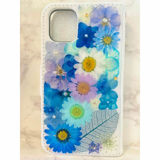 全機種対応 iPhoneケース 押し花ケース 押し花 ケース 花 Android(iPhoneケース)