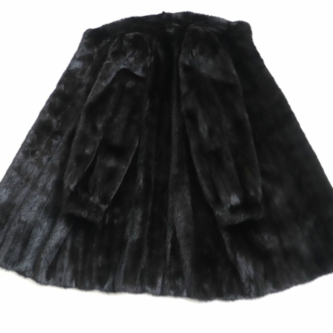 MOONBAT 極美品▽MOONBAT ムーンバット MINK ミンク 裏地ロゴ柄 本