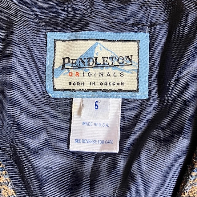 USA製 PENDLETON ORIGINALS ペンドルトン ベスト 1998 レディースのトップス(ベスト/ジレ)の商品写真