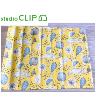 スタディオクリップ(STUDIO CLIP)のランチョンマット　スタジオクリップ　黄色　イエロー　送料無料(テーブル用品)