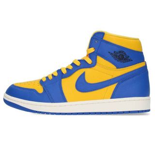 ナイキ(NIKE)のナイキ  AIR JORDAN 1 RETRO HIGH OG Game Royal and Varsity Maize エアジョーダン1ハイスニーカー メンズ 28.5cm(スニーカー)