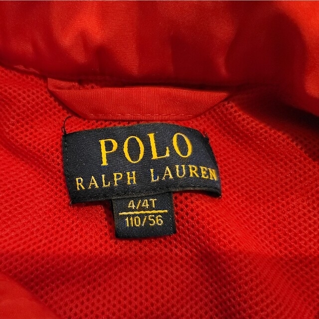 POLO RALPH LAUREN(ポロラルフローレン)のポロ POLO ラルフローレン ウインドブレーカー 110 キッズ 子供 キッズ/ベビー/マタニティのキッズ服男の子用(90cm~)(コート)の商品写真