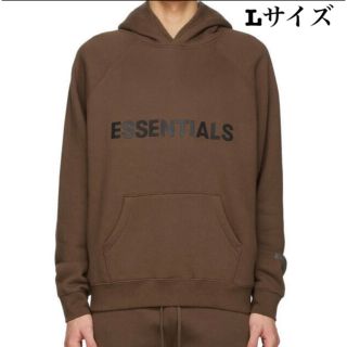 【送料込み★】ESSENTIALS パーカー ブラウン FOG XL 限定カラー