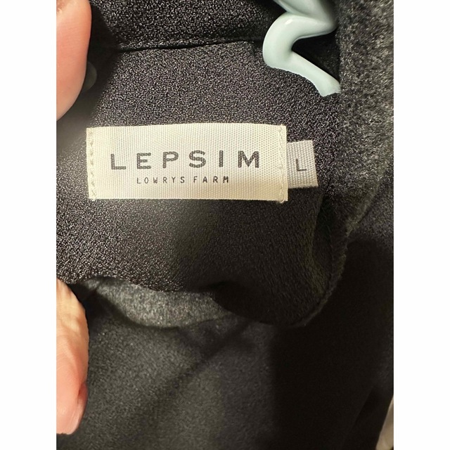 LEPSIM(レプシィム)のLEPSIM 襟付き ワンピース Lサイズ レディースのワンピース(ひざ丈ワンピース)の商品写真