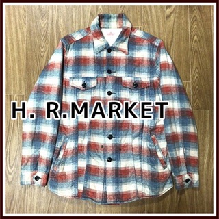 ハリウッドランチマーケット(HOLLYWOOD RANCH MARKET)のH. R.MARKET ハリウッドランチマーケット チェック シャツジャケット(シャツ)