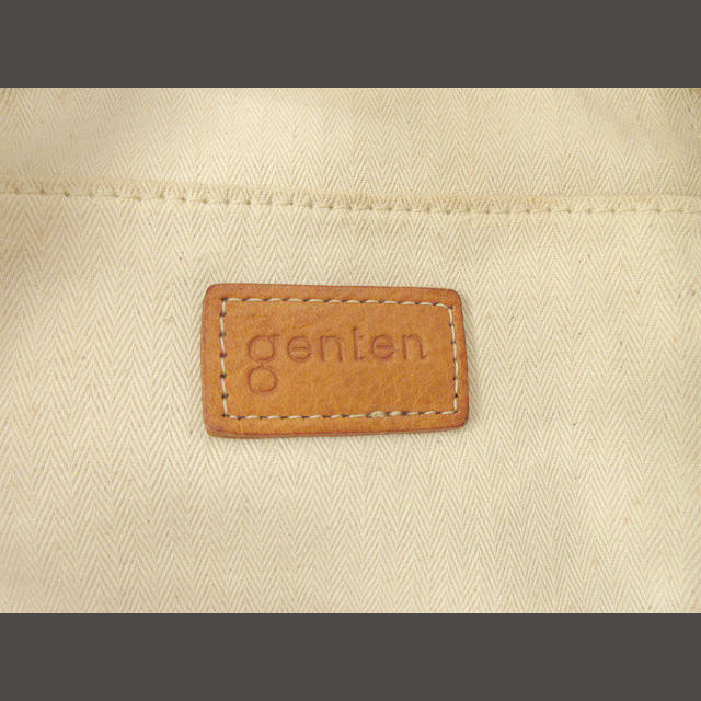 genten(ゲンテン)のゲンテン genten ピアンタII サイドファスナー付き リュック キャンバス レディースのバッグ(リュック/バックパック)の商品写真