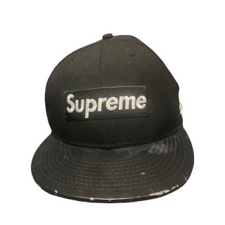 シュプリーム(Supreme)のSupreme 12FW レザーキャップ newera (キャップ)