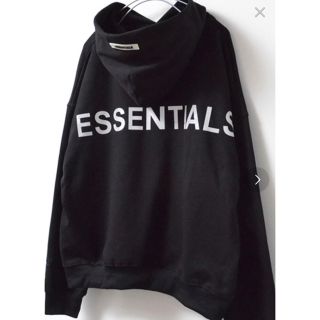 フィアオブゴッド(FEAR OF GOD)のFOG ESSENTIALS バックロゴReflectorスウェットパーカー(パーカー)