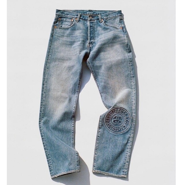 STUSSY(ステューシー)のSTUSSY & LEVI'S EMBOSSED 501 JEAN メンズのパンツ(デニム/ジーンズ)の商品写真